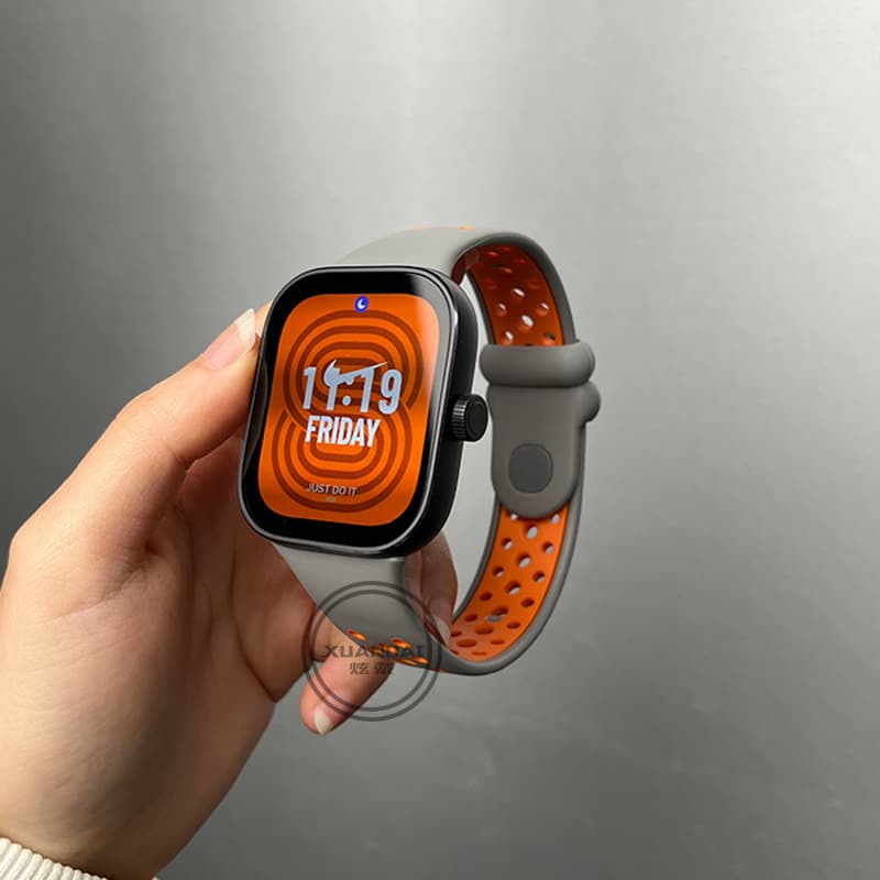 Compatible with Redmi Watch 4, Mesh and Two-Tone Silicone Watch Band for Men's Mi 8 Pro, Sports and Casual Women's Winter Wristband