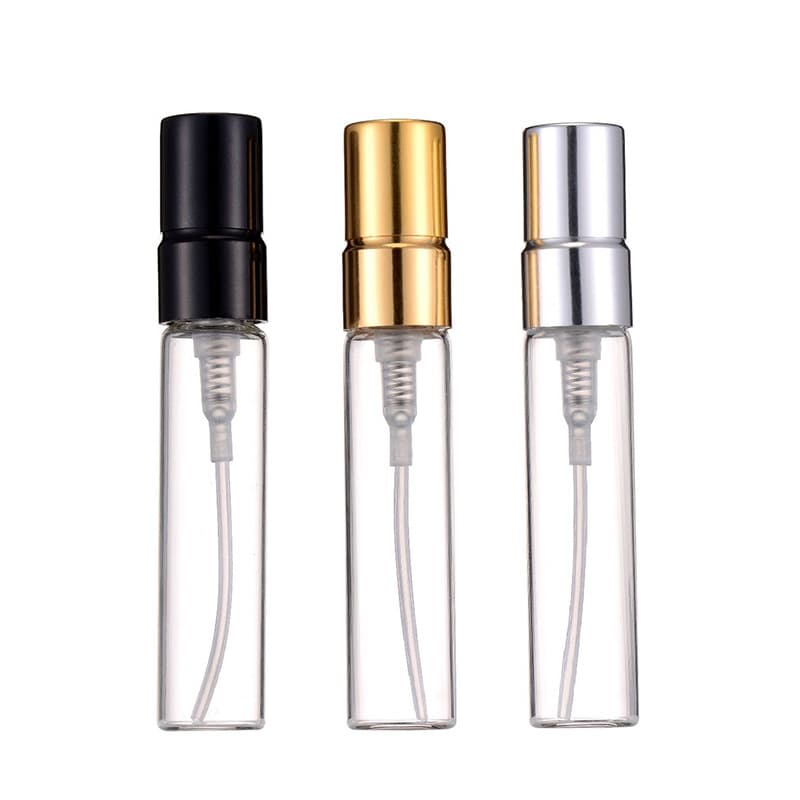 2ml 3ml 5ml 8ml 10ml perfume bottle portable cosmetic sample dispenser spray glass bottle