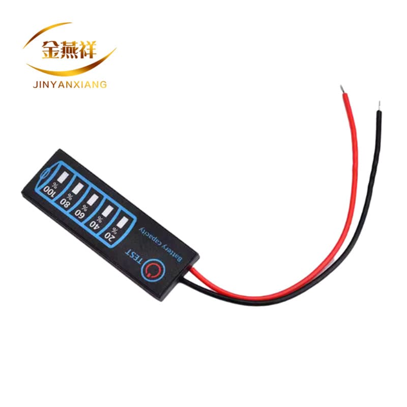 DC5-30V Lithium Battery / LiFePO4 / Lead-Acid Battery Pack Percentage Indicator Board Battery Level Display
