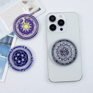 Magic Array Magnetic Airbag Phone Stand Holder for Huawei Xiaomi iPhone 15 Pro Foldable