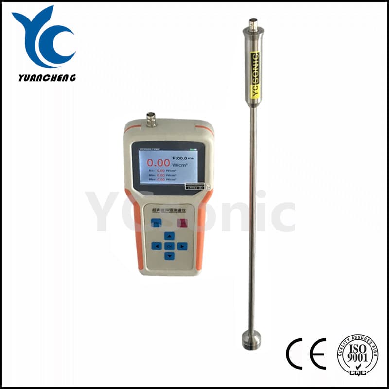Ultrasonic sound intensity measuring instrument