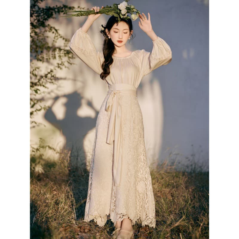 This year’s most popular horse-faced skirt suit 2026 can be worn to work as a daily improved version of Hanfu with Han elements