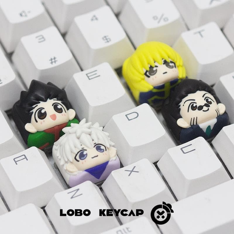 HUNTERXHUNTER! Full Hunter Series Themed Custom Resin LOBO Artisan Keycap