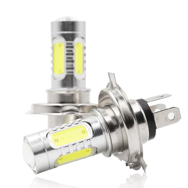LED Headlight H4 P15D BA20D 7.5W LED Headlight High/Low Beam Motorcycle Headlight Modification