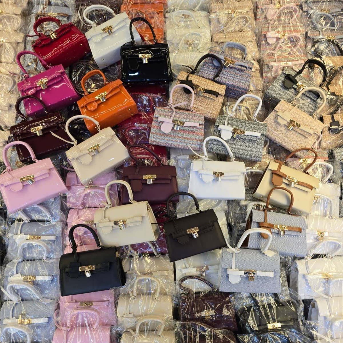 Handbags New Ladies Handbag Tote Shoulder Bag Fashion Versatile Stock Wholesale Lady's Bags