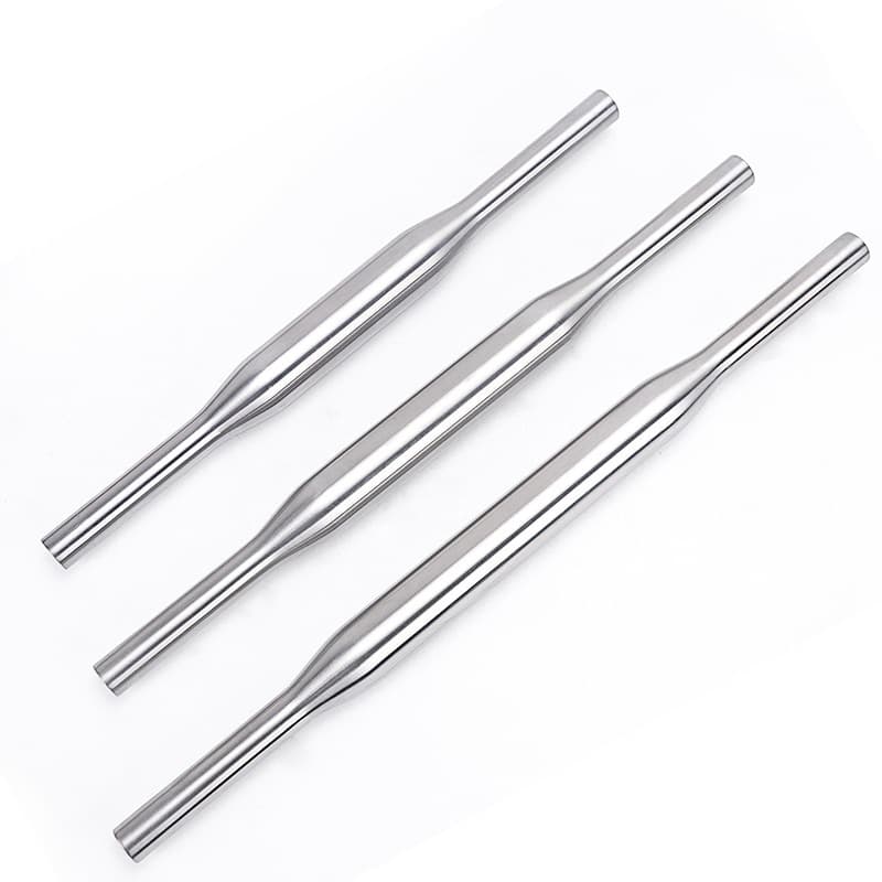 Cake Tools, 304 Stainless Steel Rolling Pin, Large Kitchen Flour Roller, Dumpling Skin Rolling Stick, Baking Tool