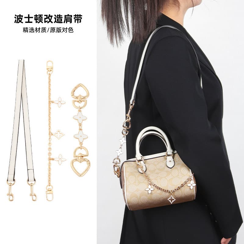 Factory wholesale replacement shoulder strap for Coach Boston Rowan 18 bag, underarm bag strap accessory