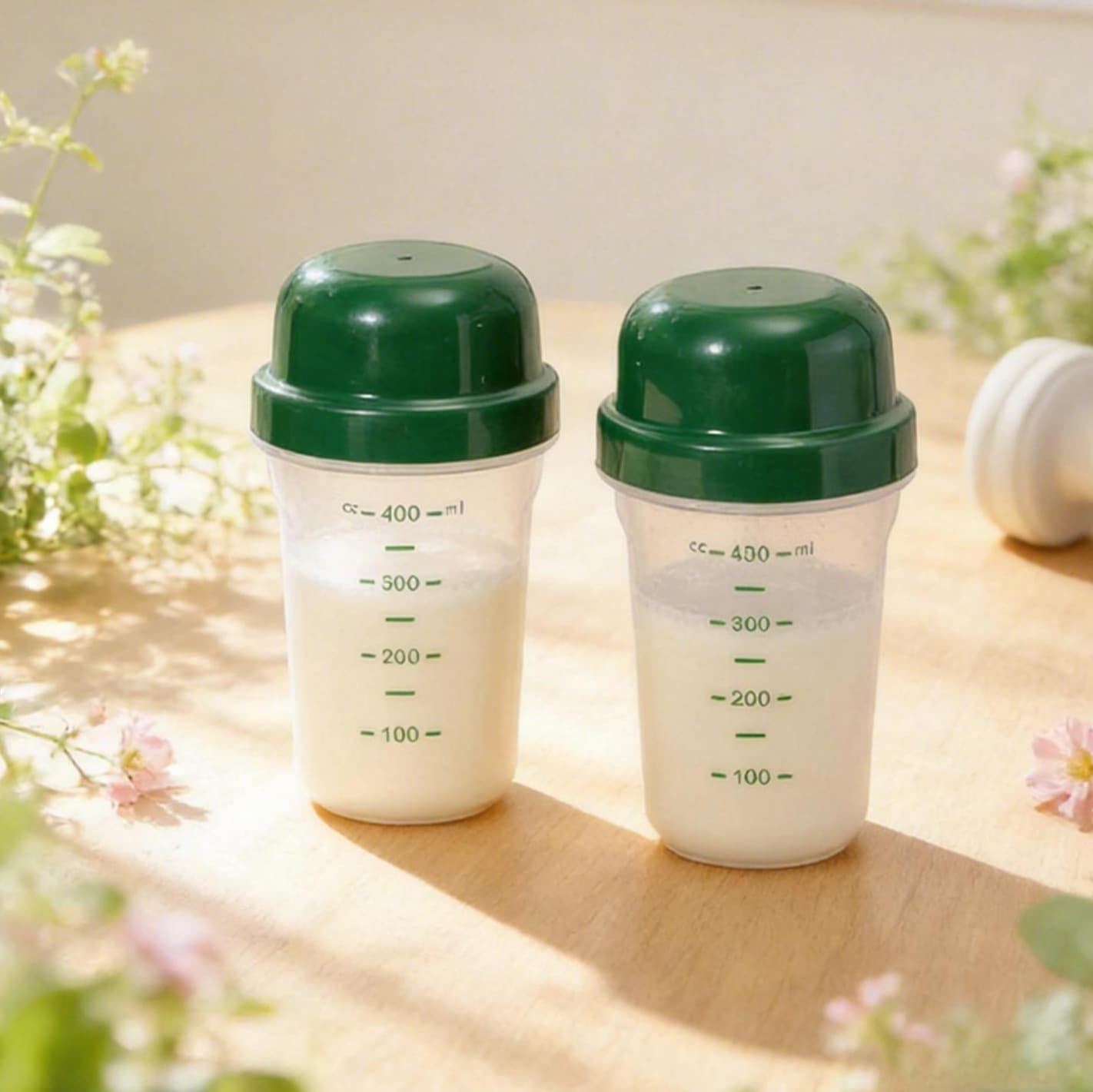 Gym sports portable takeaway PP plastic large water cup protein powder cup milkshake cup transparent scale shake cup