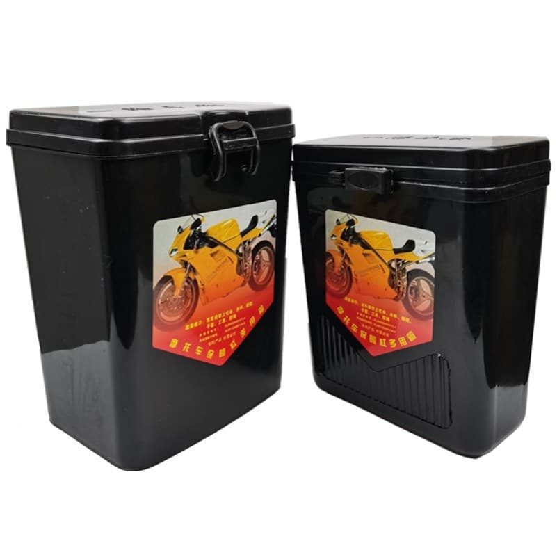 Motorcycle Front Storage Box Bumper Mount Box, Front Guard Storage Box, Vehicle-Mounted Thickened Toolbox
