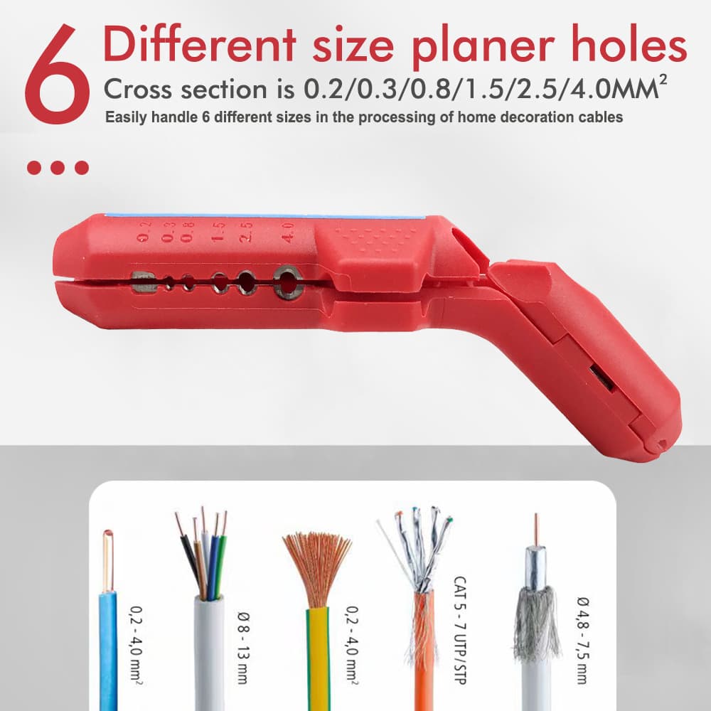 New Cross-Border Multifunctional Wire Stripper Cable Stripping Tool Electrician Special