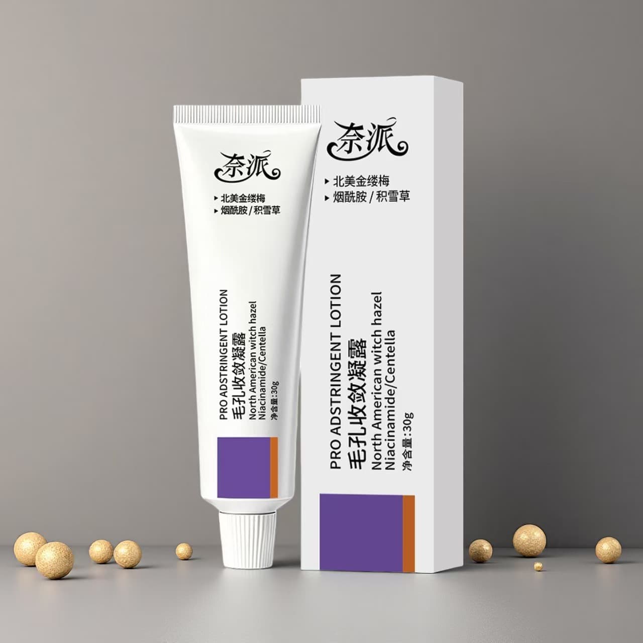 Fine astringent gel for hydration, moisturizing and nourishing the skin, refreshing and non-sticky, soothing roughness and improving dryness