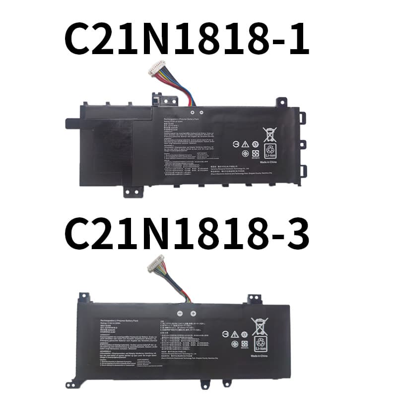 Suitable for Asus C21N1818-1, C21N1818-3, X412FA/FJ, V4000F/D laptop batteries