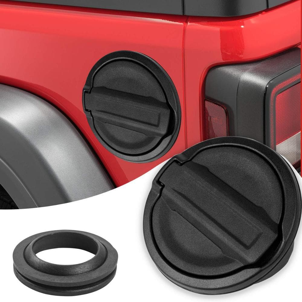 Suitable for Jeep Wrangler 2018-2023 JL Unlimited Fuel Tank Cap Aluminum Fuel Tank Cap Accessories