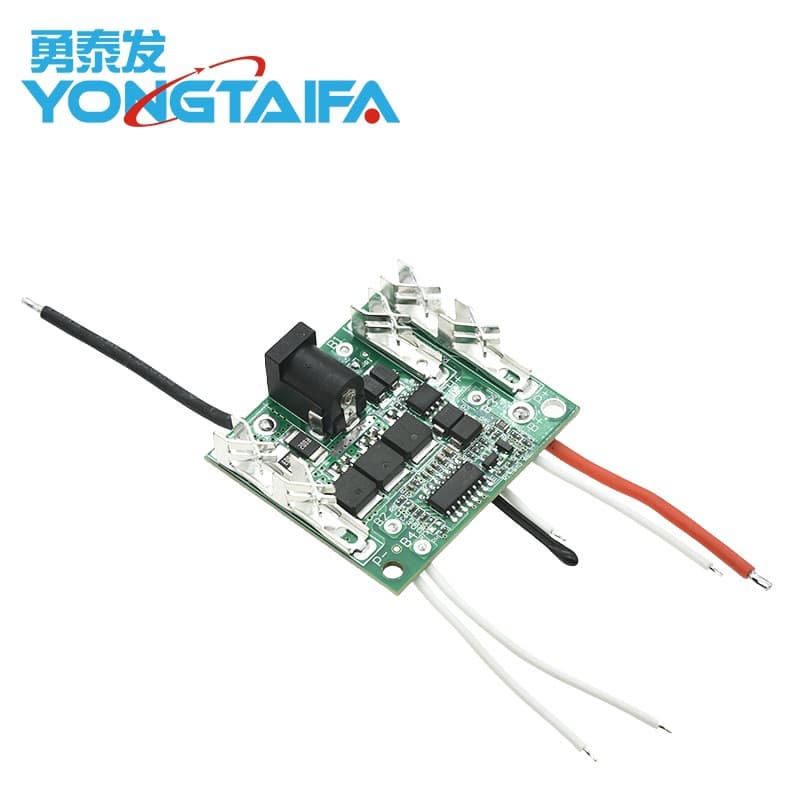 5S5 series battery charging protection board, 18V/21V/20A lithium-ion battery pack protection circuit board, BMS module