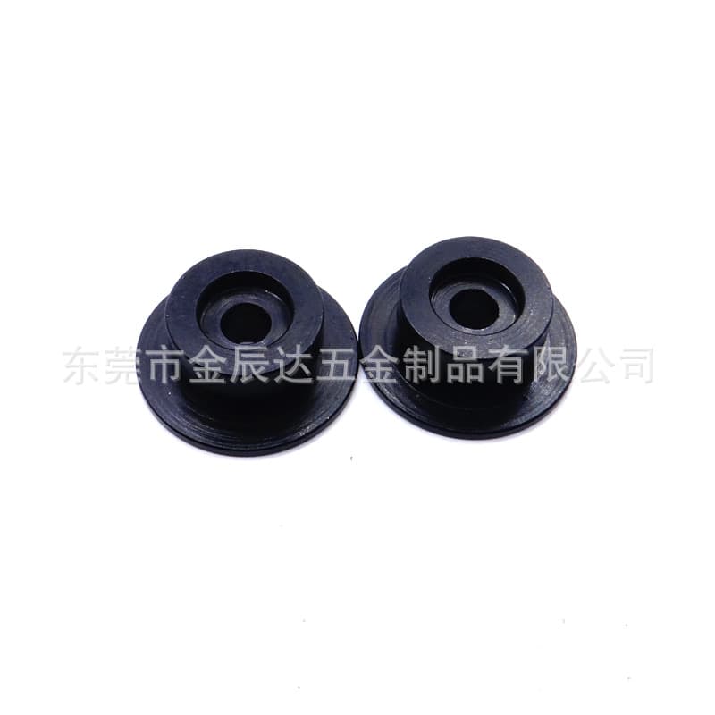 Stainless steel blackened machined parts, Dongguan CNC machining manufacturer, stainless steel lathe processing production factory.