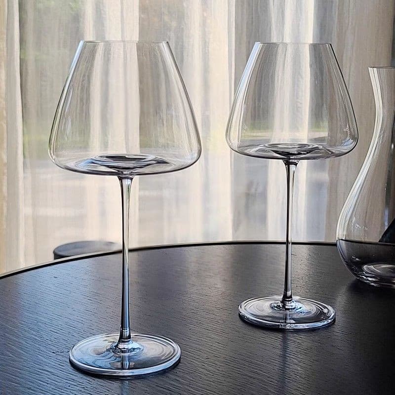 Bordeaux Burgundy red wine glass, thin transparent crystal glass red wine glass, goblet set