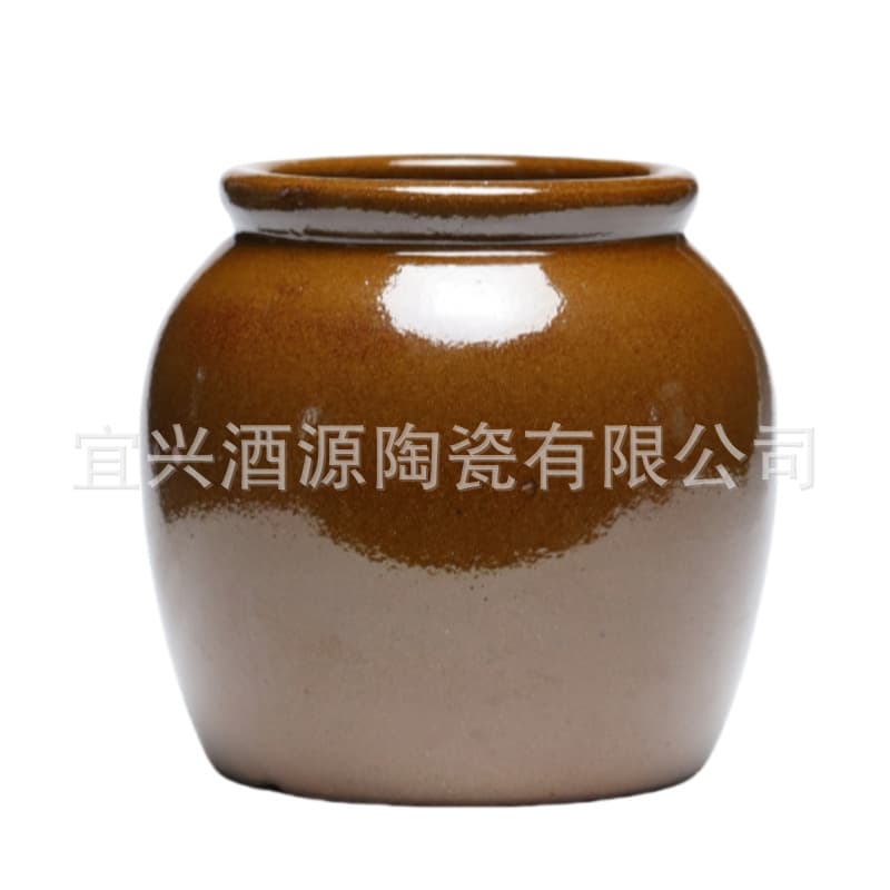 Factory price commercial-grade thick heat-resistant earthenware jars for stewing duck/chicken, packaging storage pots, salt-baked soup pots, pickling containers