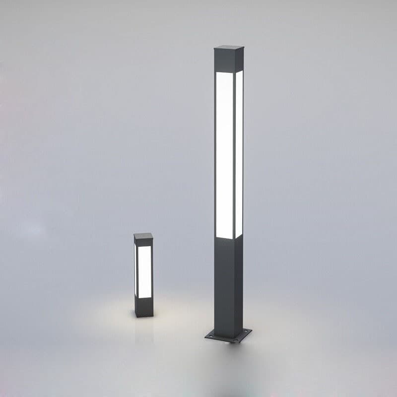 Stainless Steel Outdoor Landscape Light Pole Community Street Light Villa Garden Courtyard Light Park Waterproof High Pole Light Lawn Light