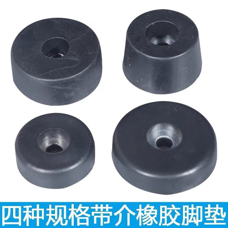 Speaker Rubber Feet Amplifier Vibration Damping Feet Ratio For Under 10-inch Includes Screws