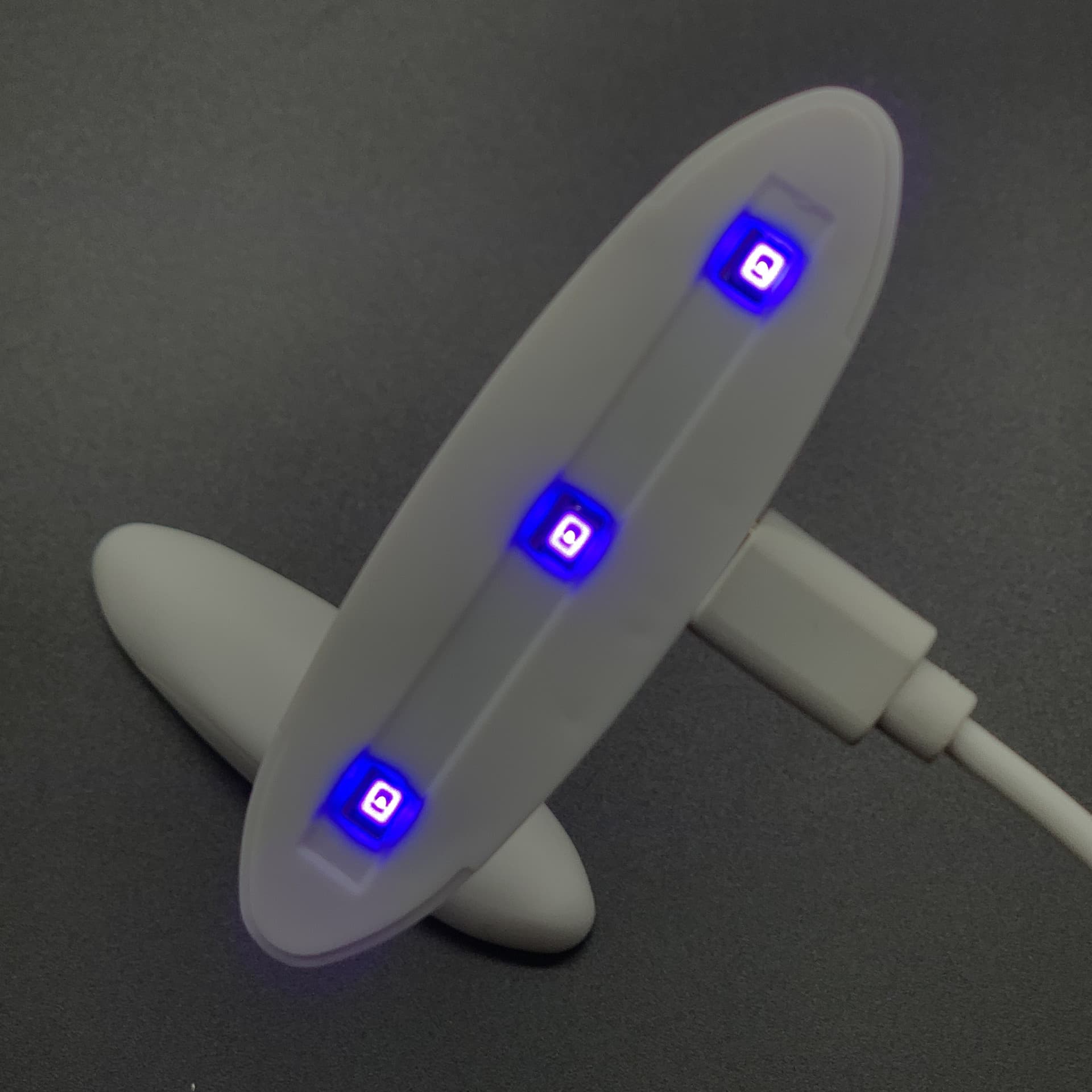 UV Glue Curing Lamp 6W for Phone Screen Protector Matching, Packaging Small Lamp, Nail Curing Lamp