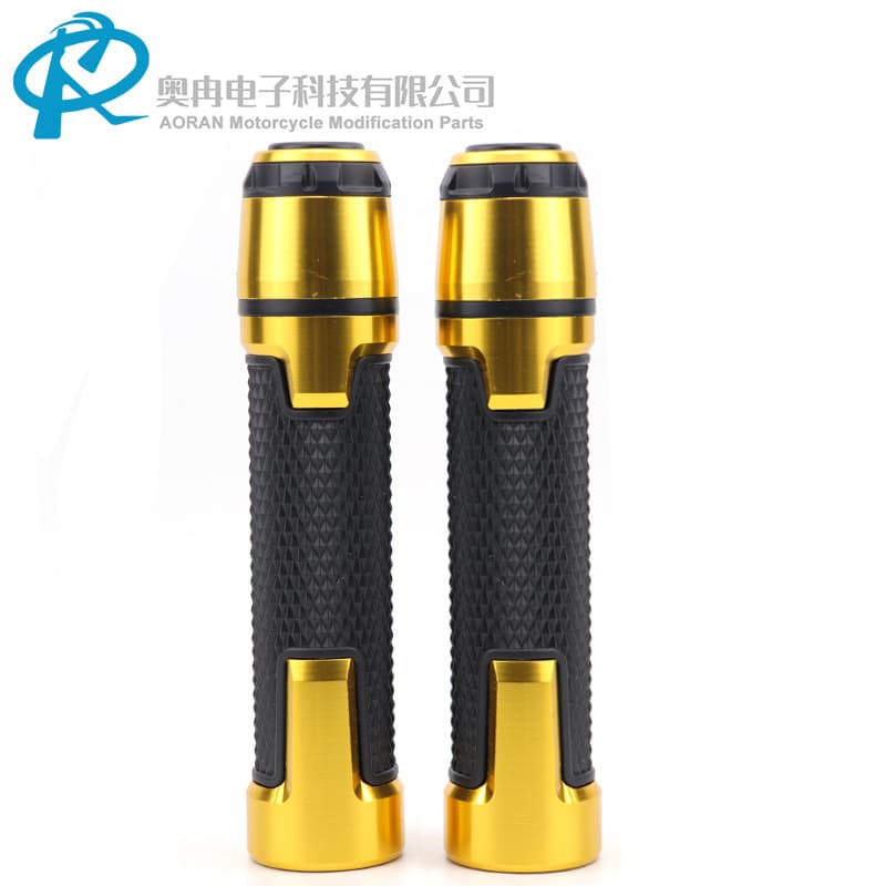 Motorcycle Mavericks modified handlebar rubber cover aluminum alloy plug grip suitable for Yamaha modified handlebar rubber cover