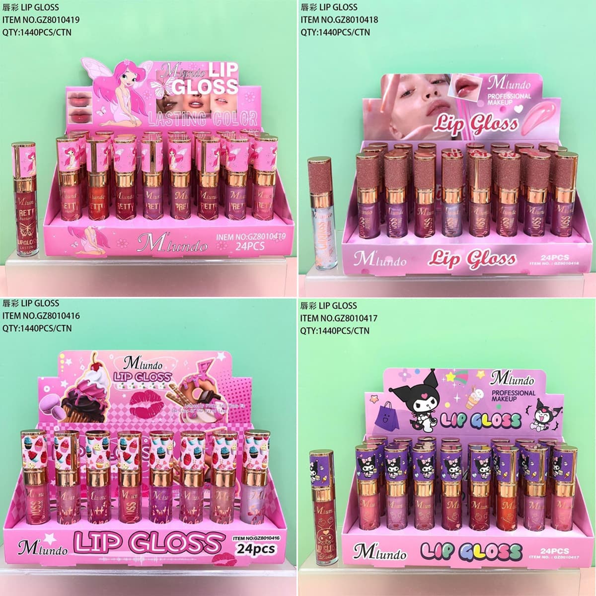 Cross-border Mlundo lip gloss, lip gloss, lip oil, moisturizing lip gloss, Dudu lip gloss, lip glaze, cosmetics factory wholesale