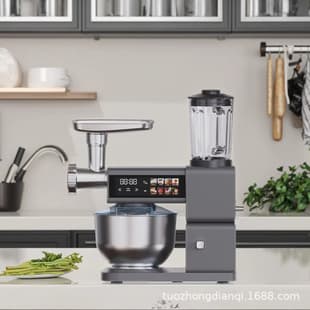 Cross-Border Hot Selling Multi-Functional Stand Mixer, Home Dough Kneader, Egg Beater, Dough Mixer, Meat Grinder, Juicer