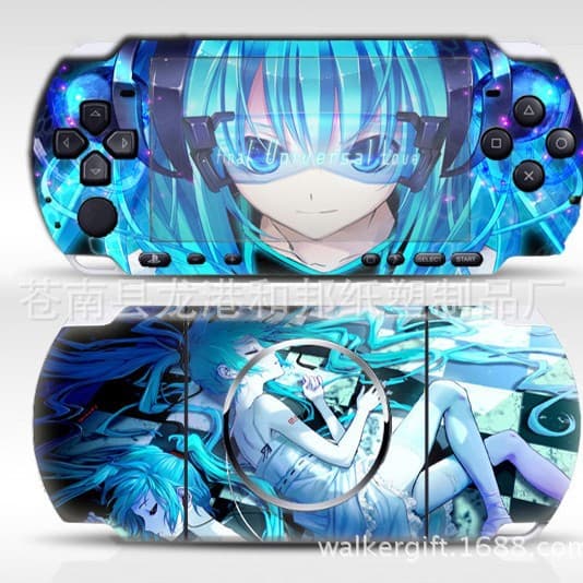 PSP3000 stickers, residue-free screen protectors, game console stickers, colorful stickers, in stock, colored film, sticker VI