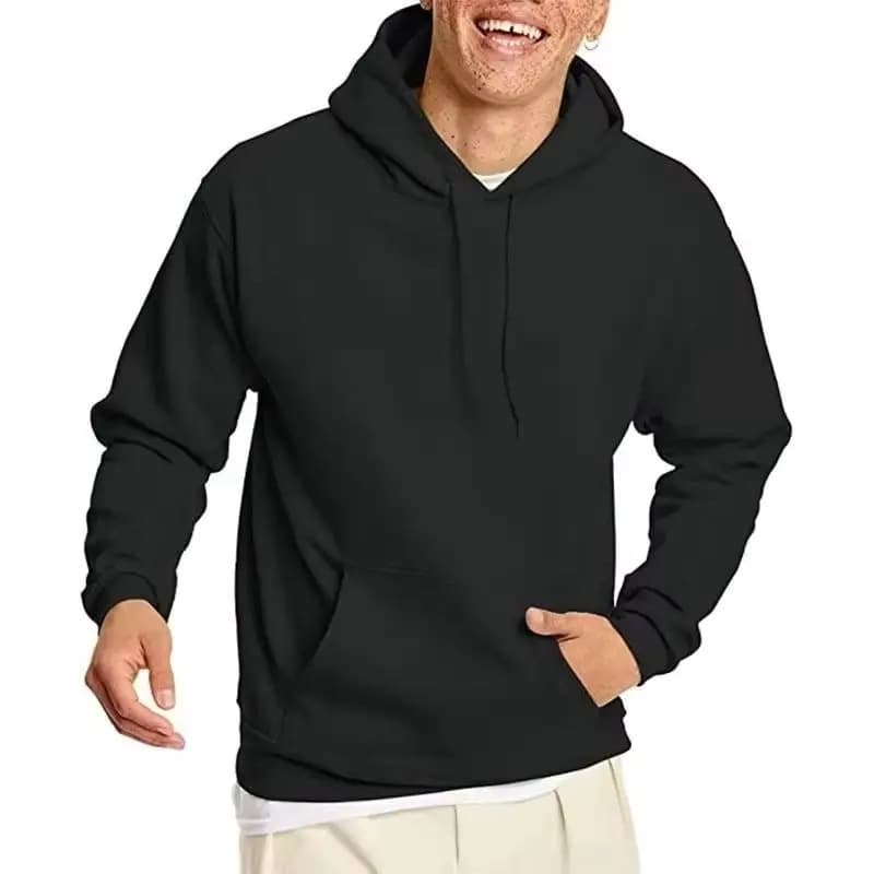 Men's Sweatshirt Women's Pullover Spring Autumn Casual Sweatshirt Athletic Shirt Solid Color Sweatshirt Black Athletic Shirt