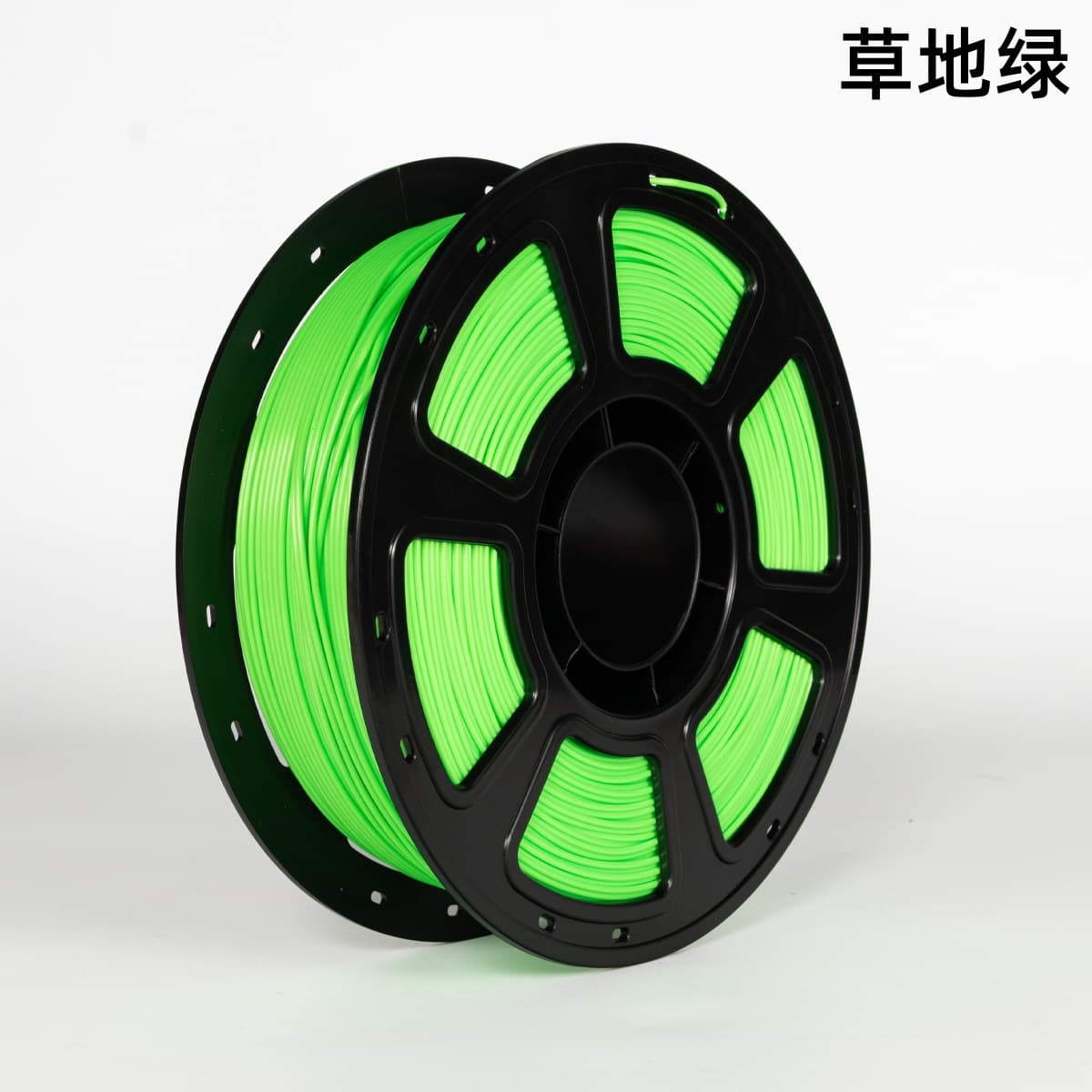 Grass Green Pure Material 1KG - 1.75MM 3D Printing Filament, Compatible with Bambu Lab, Creality, and All Other Models