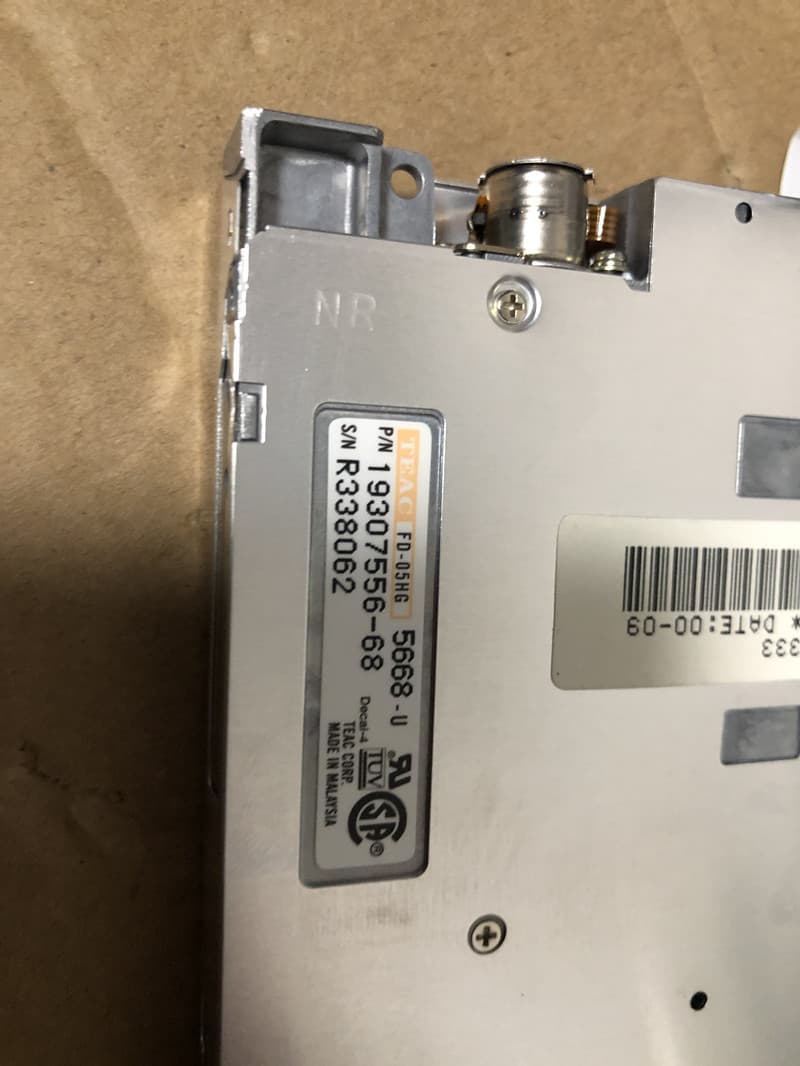 TEAC FD-05HG Floppy Drive - Industrial, Medical, SMD, PC/Notebook Floppy Drive