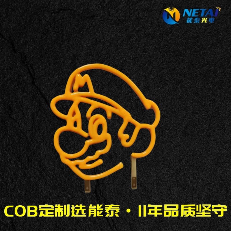LED cartoon filament COB creative cartoon antique molded filament bulb filament source factory, customization supported.