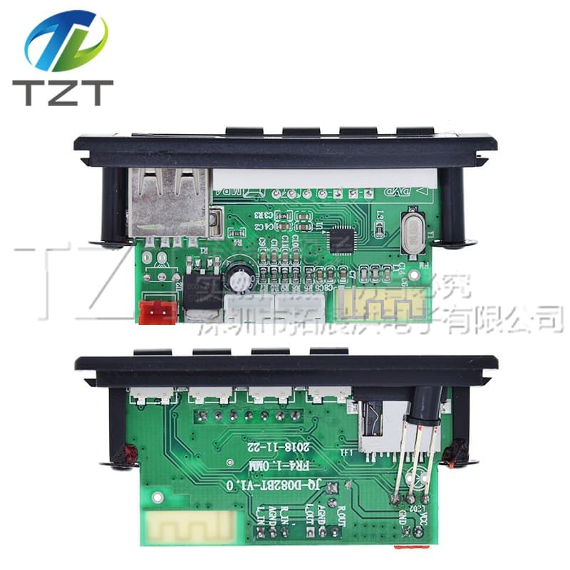 Factory Direct Color Screen Bluetooth MP3 Decoder Board Card Reader Bluetooth Module Audio Accessories Bluetooth Version 5.0