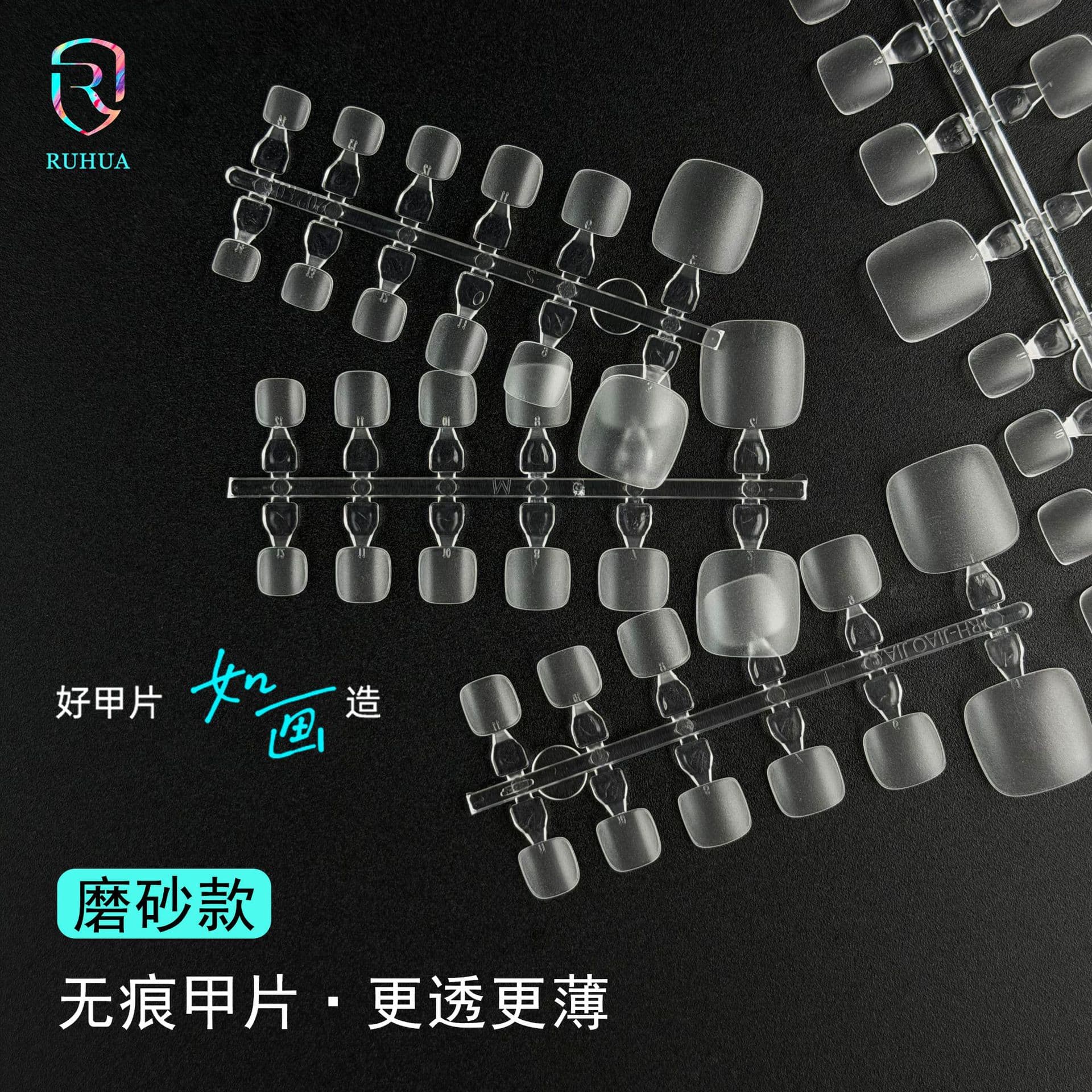 360 Pieces Single Strip Full Size Toe Nails Thin Lightweight Seamless No-Filing Peel and Stick Matte Toe Nail Tips toe nails