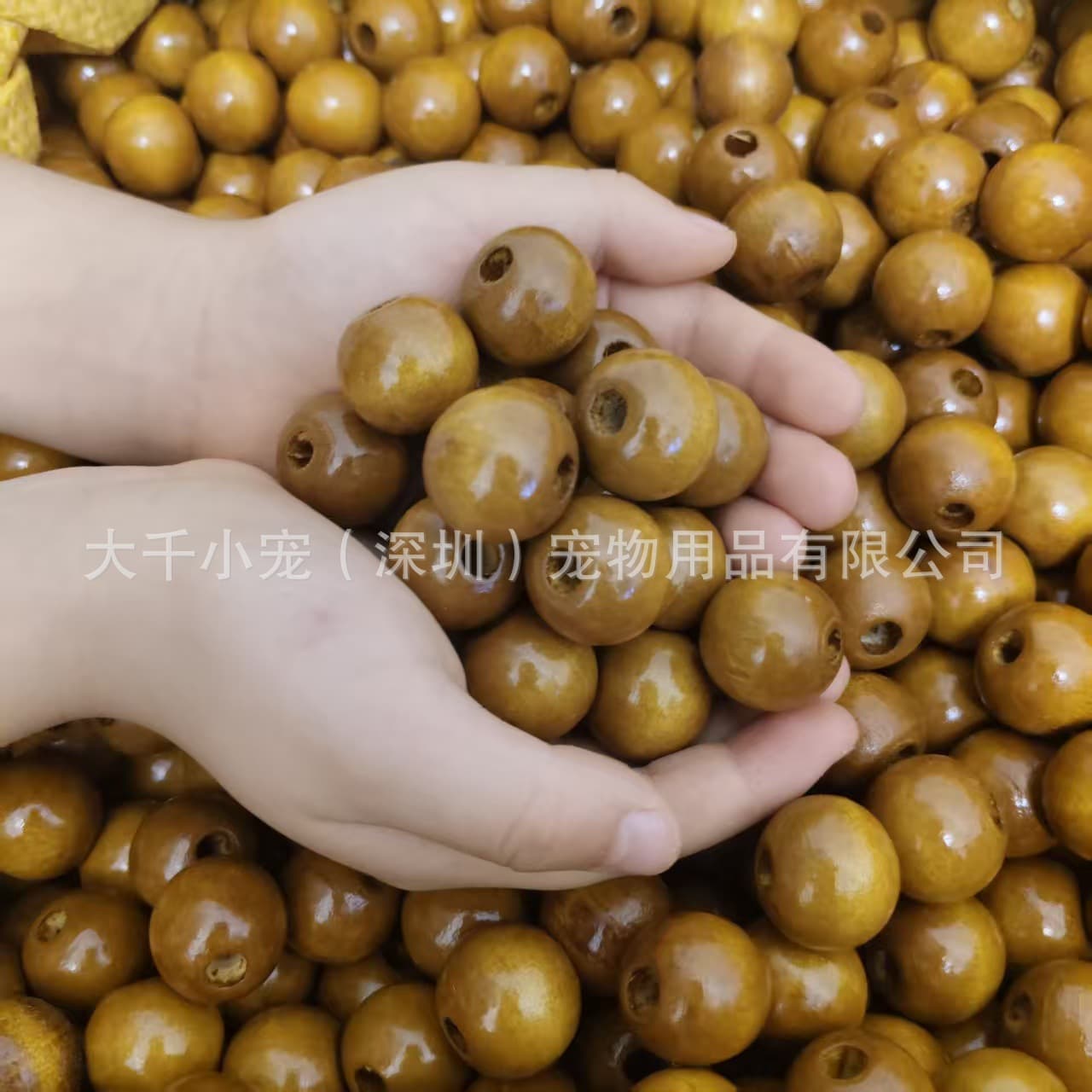 Wholesale Bird Toy Accessories, 2.0mm Light Coffee Beads, DIY Toy Parts