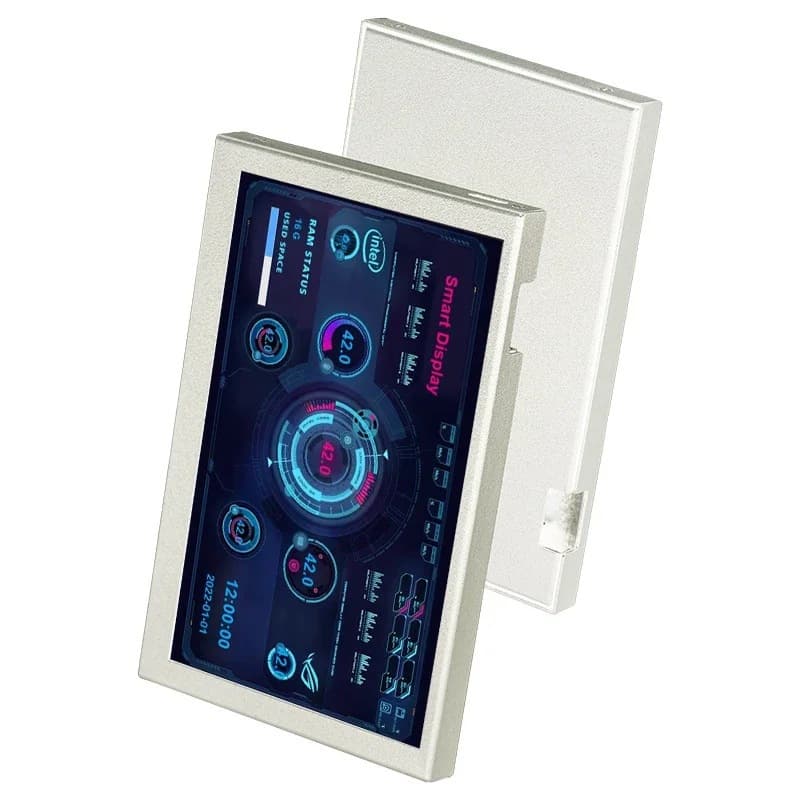 5-inch USB-C Secondary Screen Case IPS Computer Case Secondary Display GPU Temperature Monitoring Status Custom Theme