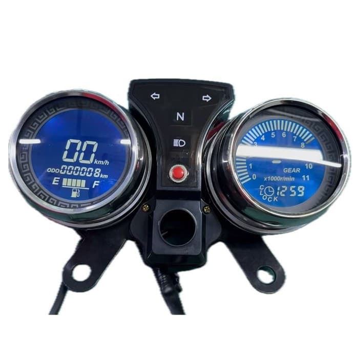 Jin Dayang modified motorcycle instrument panel with LCD backlight for scooters