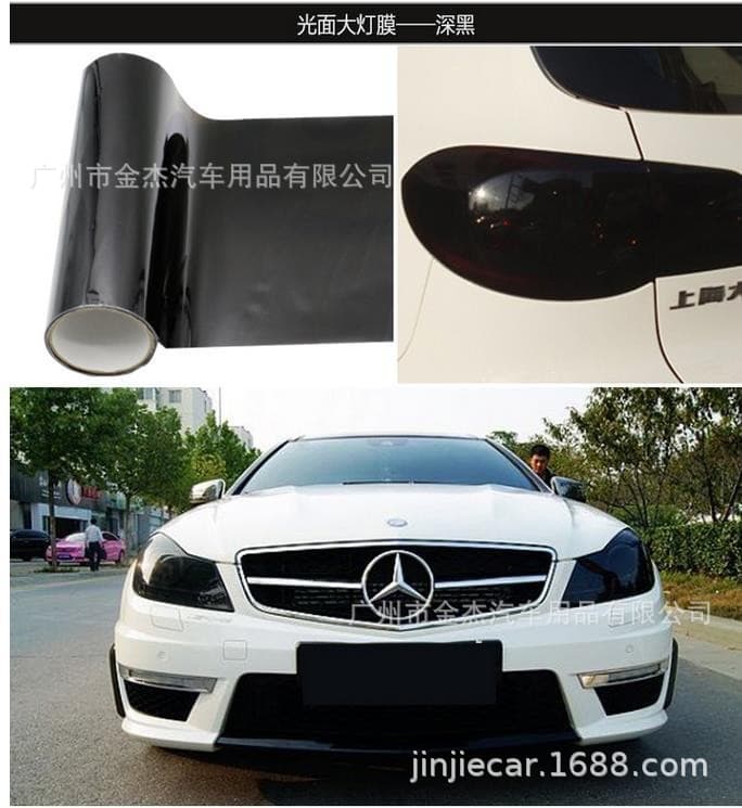 Car Color Change Film, Color-Shifting Light Film, Brake Tail Light Film, Motorcycle Light Film, 30cm x 60cm, 60x60, Drop Shipping