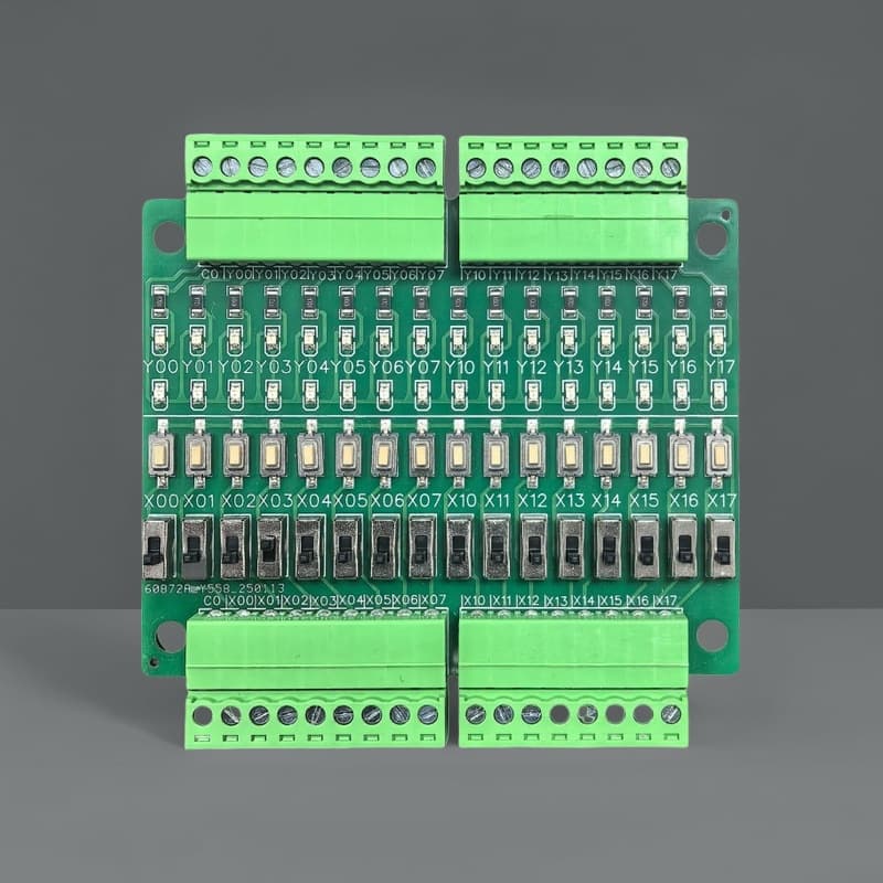 PLC debugging board PLC touch screen all-in-one debugging board NPN/PNP compatible PLC industrial control board direct shipment