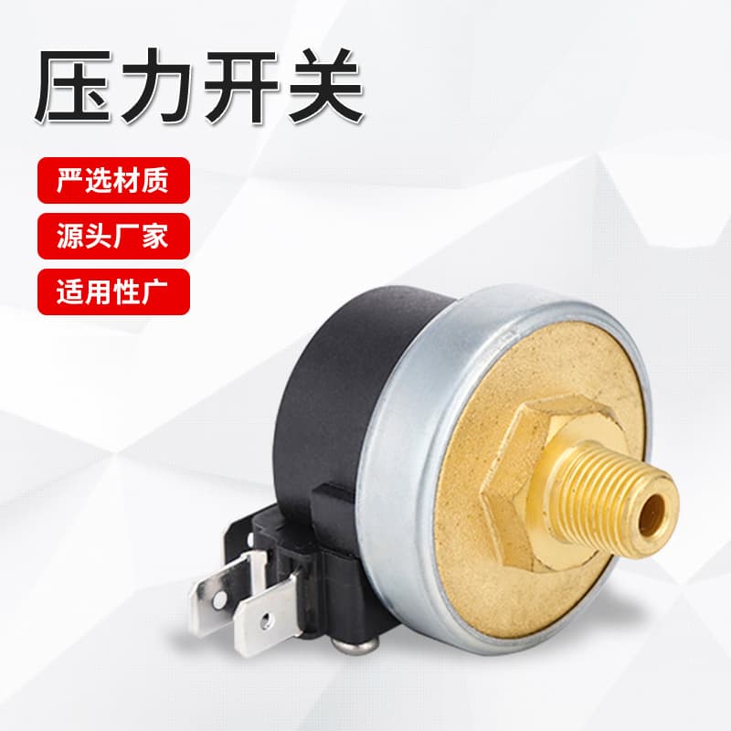 Factory Wholesale Mechanical Pressure Switch Adjustable Steam Pressure Switch Domestic Brass Mechanical Pressure Switch