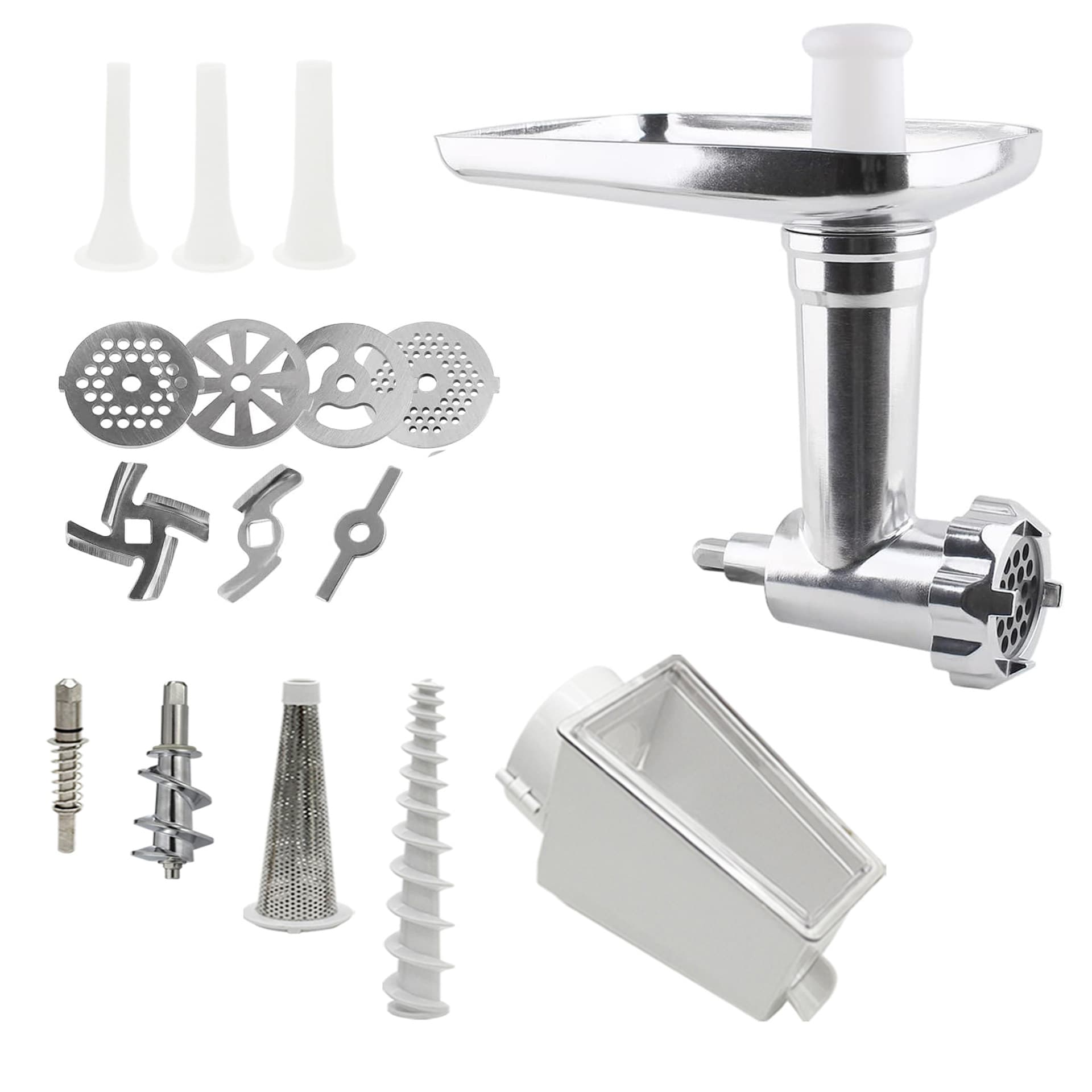 K-65+K28T Tomato Juice Attachment with Meat Grinder Set for KitchenAid Stand Mixer