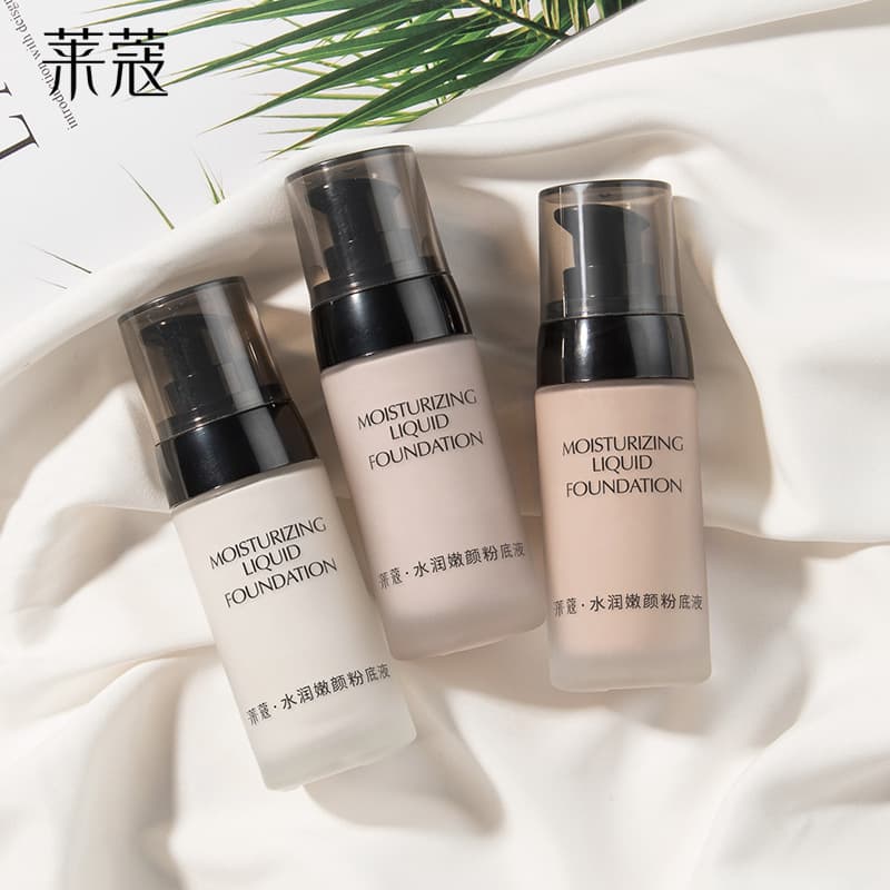 Natural Looking Foundation Liquid 40g Moisturizing Skin Color Correction FDA Certified Cosmetics Makeup by LeCoo