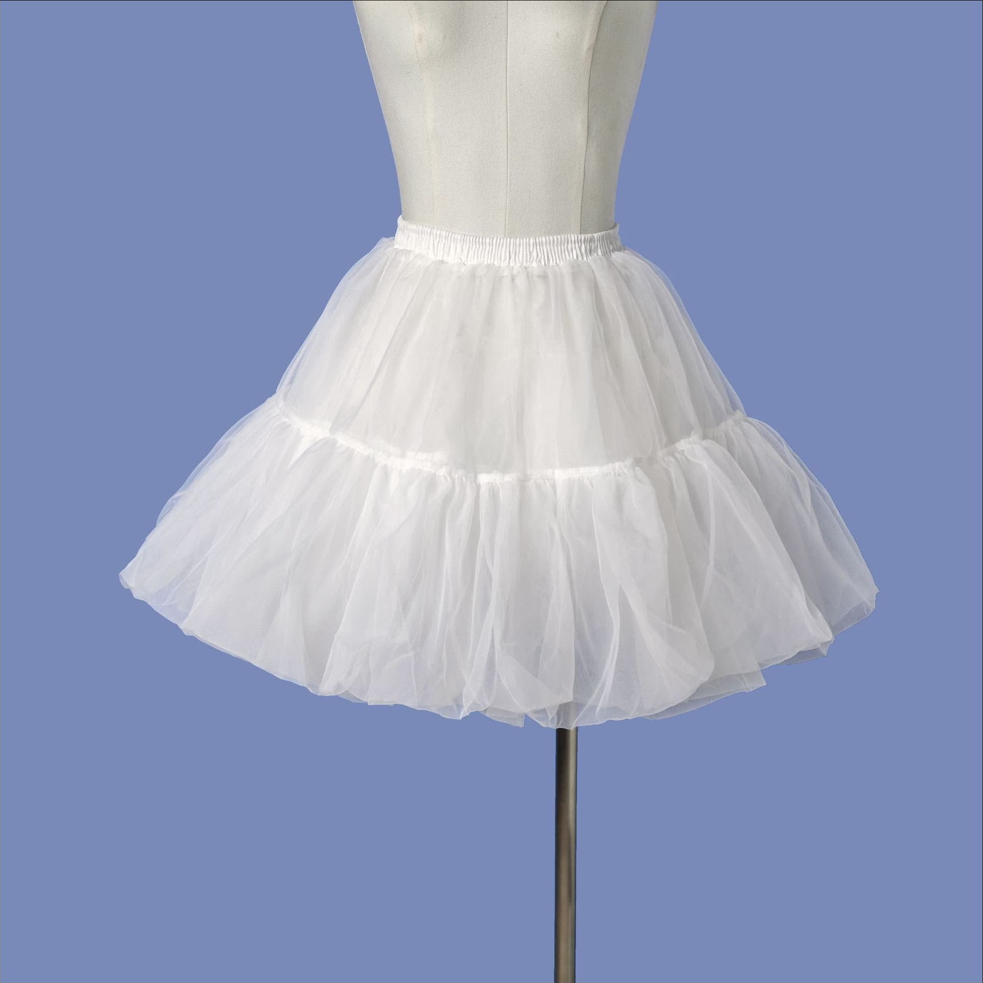 Lolita petticoat, boneless soft tulle petticoat, cosplay maid outfit, soft Lolita puffy skirt, violent Carmen tulle petticoat.