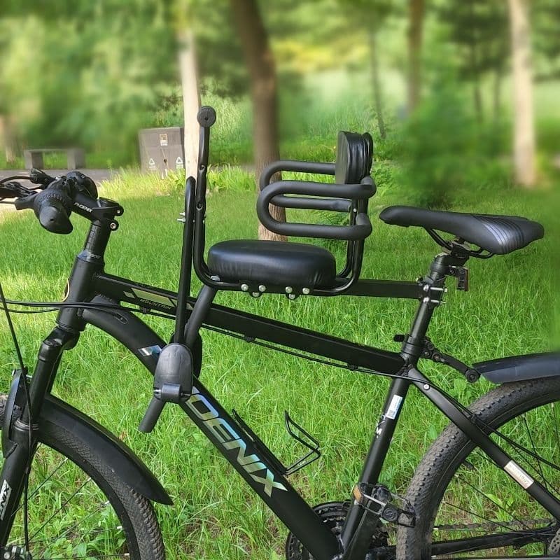 Front Child Seat for Bicycle Mountain Bike Universal Folding Curved Beam Infant Baby Free Shipping