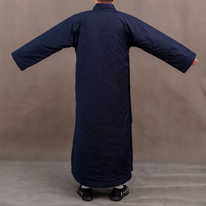 Direct supply from manufacturer winter Three Pure Ones collar Taoist robe thickened, unisex Taoist attire warm Taoist clothing, Three Pure Ones collar Taoist robe