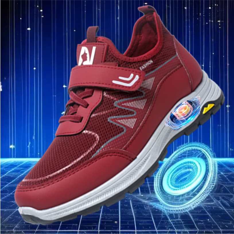New Live Streaming Nuclear Magnetic Vibration Walking Shoes, Unisex Casual Sports Shoes, Mesh Breathable Running Shoes, Fitness Walking Shoes