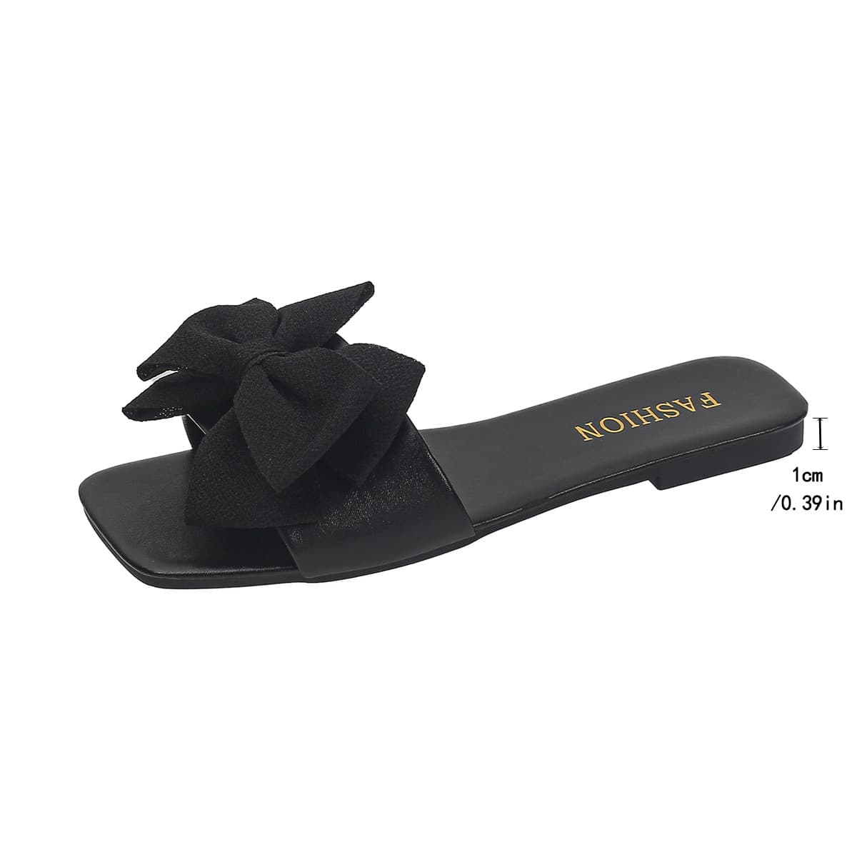 2026 New Cross-border Bow Multi-color Plus Size Flip Flops Factory Direct Women's Summer Beach Sandals