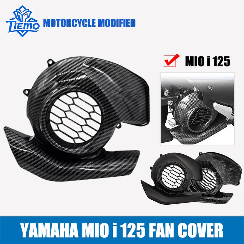 Motorcycle Modified Fan Cover for YAMAHA MIO i 125 Engine Cooling Fan Blade Wholesale