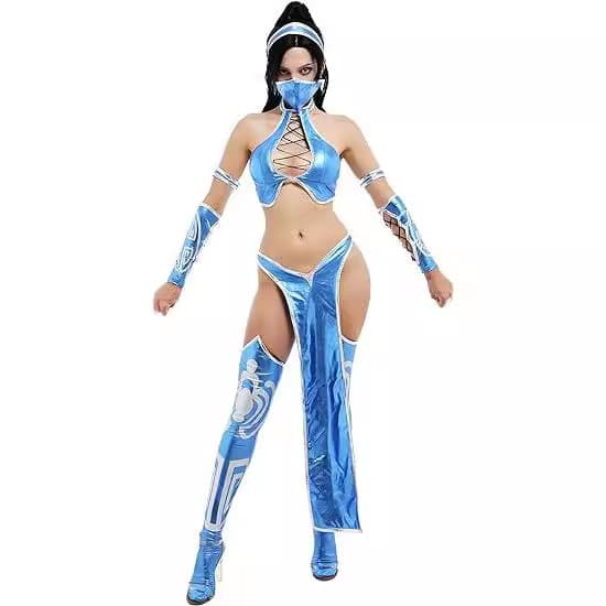 Mortal Kombat Cos Kitada Sexy Cosplay Costume Performance Costume