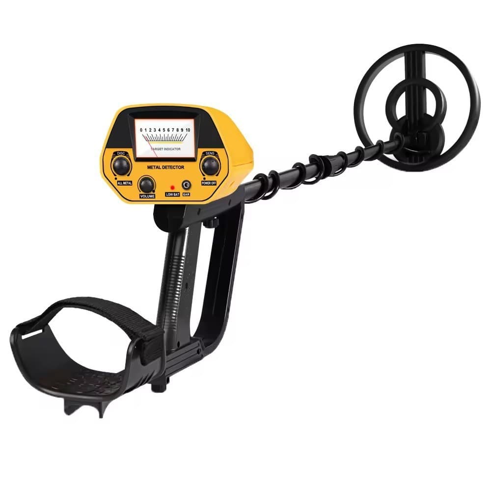 Treasure Detector GTX-5030 Underground Gold Detector for Detecting Gold, Silver, Copper, and Iron with Digital Rejection